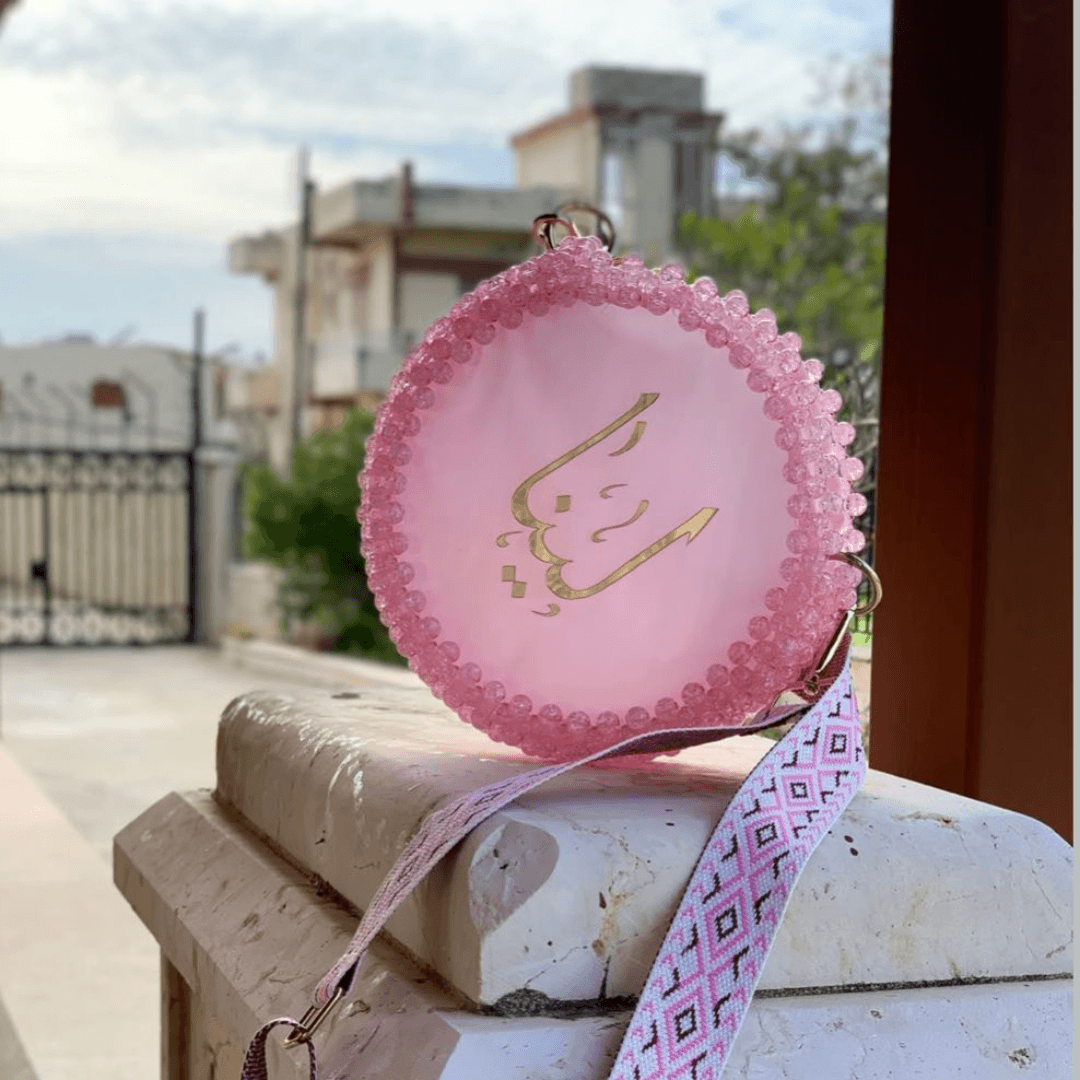 جزدان كريستال دائري مع بليكسي